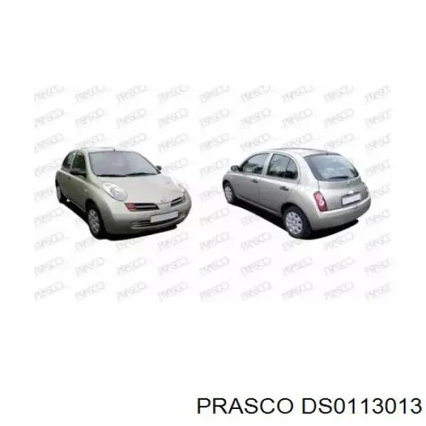 Guardabarros delantero derecho DS0113013 Prasco