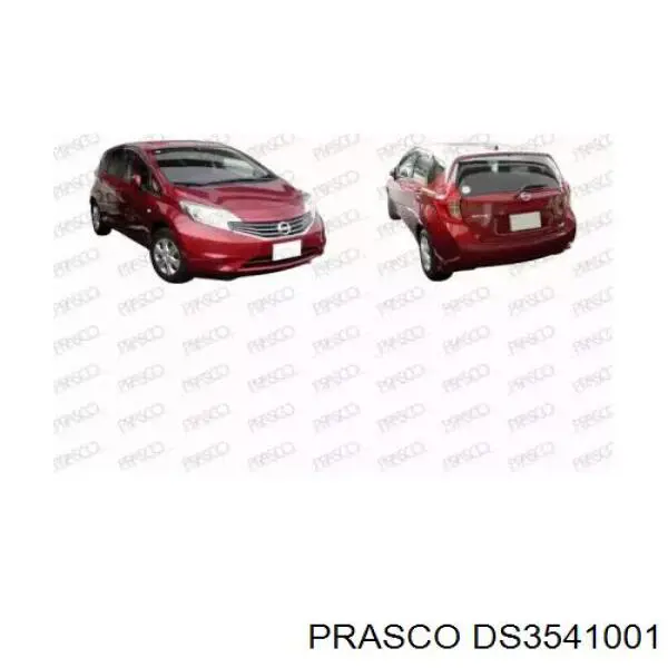 Pára-choque dianteiro para Nissan Versa (E12X)