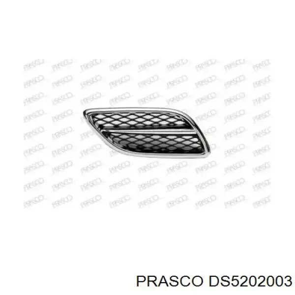 Решетка радиатора левая Prasco DS5202003