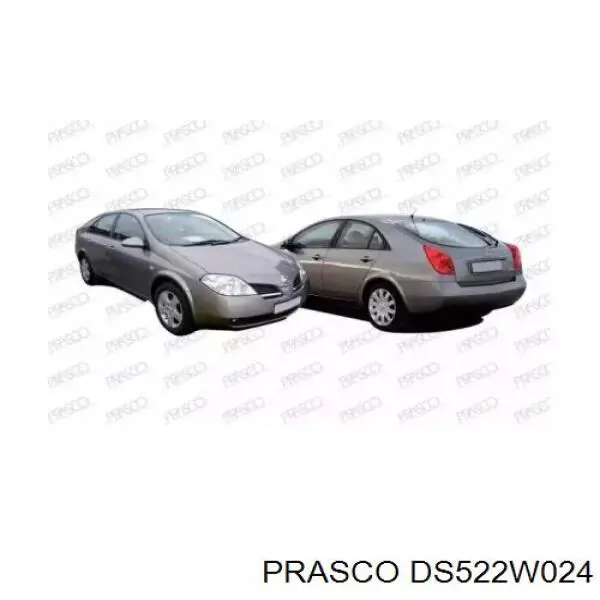 Механизм стеклоподъемника двери передней левой DS522W024 Prasco