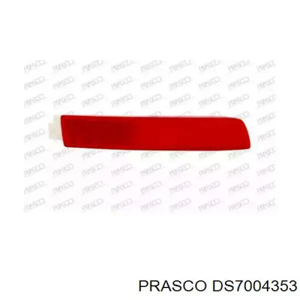 DS7004353 Prasco retrorrefletor (refletor do pára-choque traseiro direito)