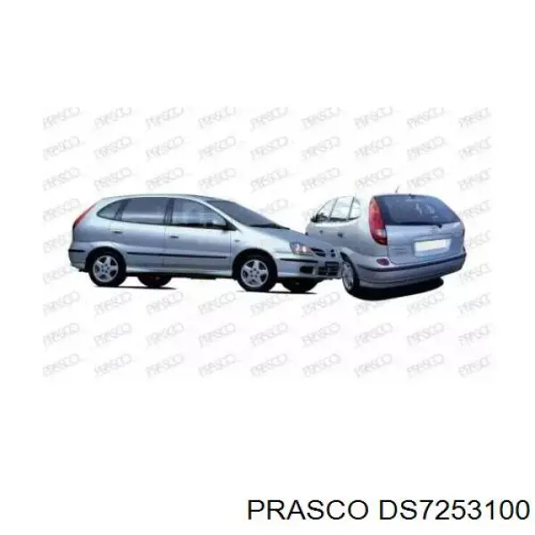  Capota Nissan Almera TINO monovolume (V10) (2000 - 2005) TINO