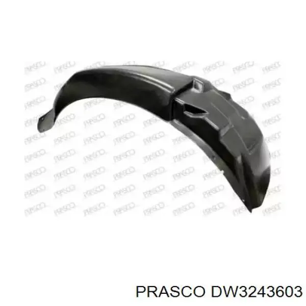 DW3243603 Prasco guarda-barras direito do pára-lama dianteiro