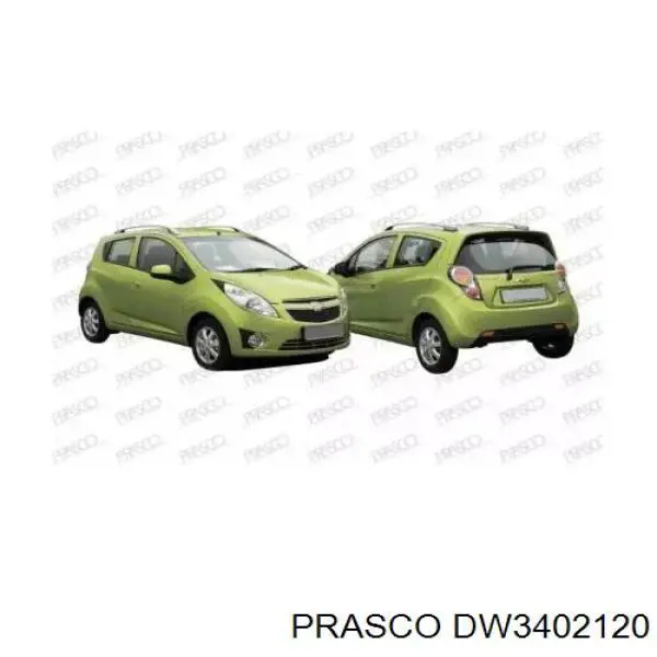 Купить 95961829 General Motors Решетка радиатора