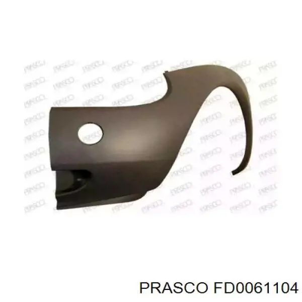 FD0061104 Prasco бампер передний, левая часть