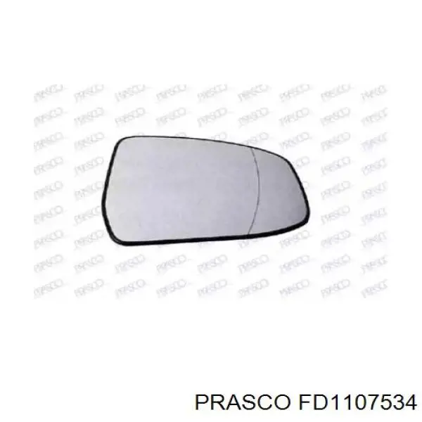 FD1107534 Prasco зеркальный элемент зеркала заднего вида левого