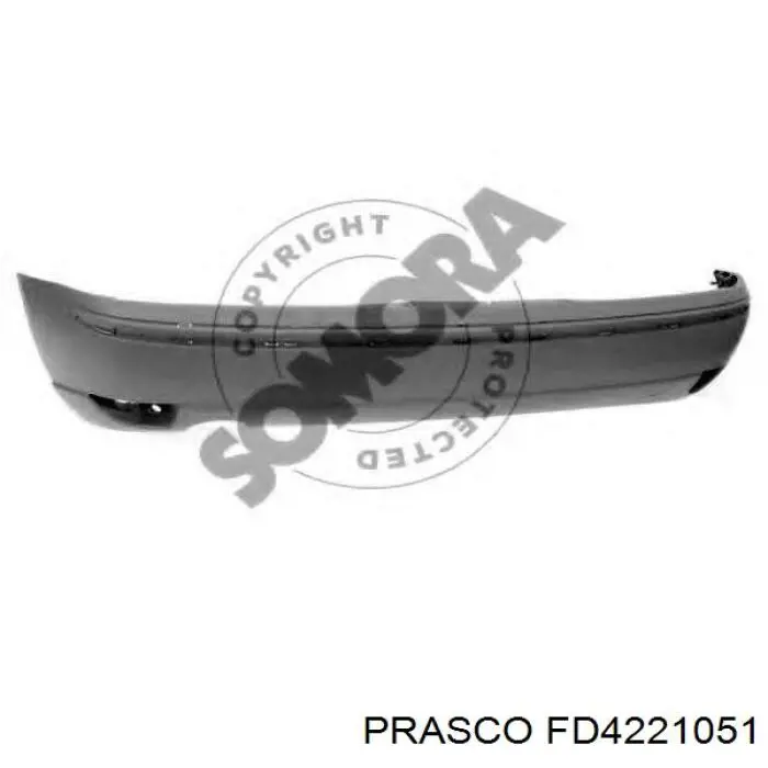 Бампер задний Ford 1351543 цена, от 81.23 USD