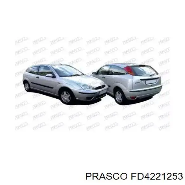 Молдинг бампера заднего правый Ford 98ABN17906 цена, от 7.07 USD