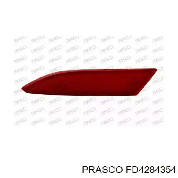 Левый отражатель заднего бампера FD4284354 Prasco