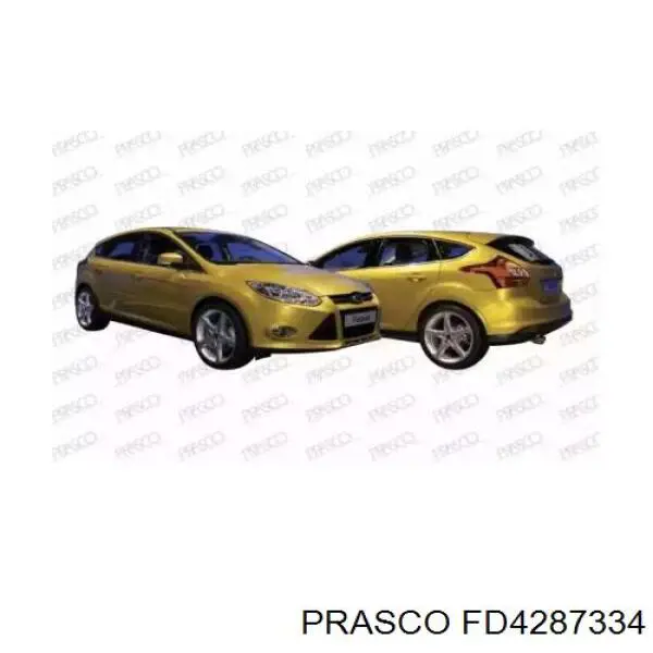 Зеркало заднего вида, левое Ford 1733343 цена, от 110.35 USD