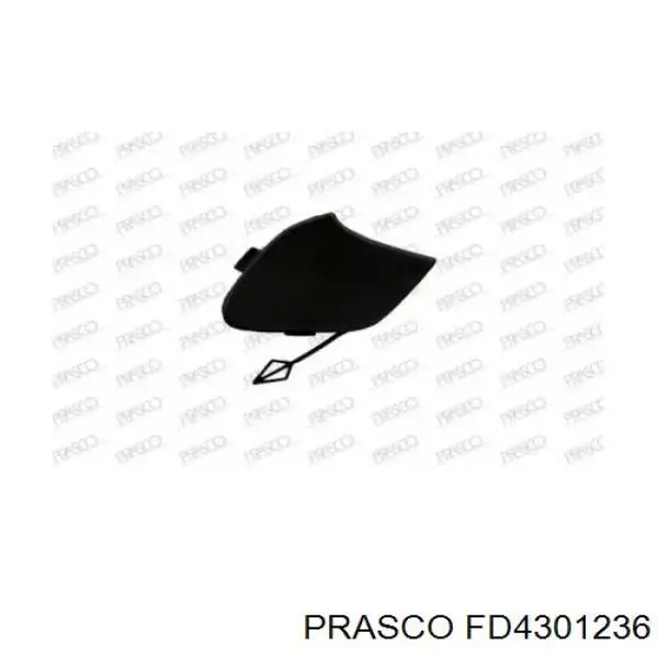 FD4301236 Prasco tampão dianteira do pára-choque do gancho de reboque