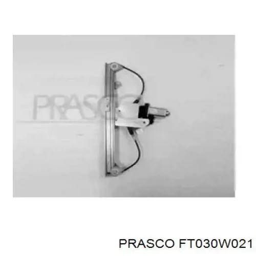1629048680 Peugeot/Citroen mecanismo de acionamento de vidro da porta dianteira direita
