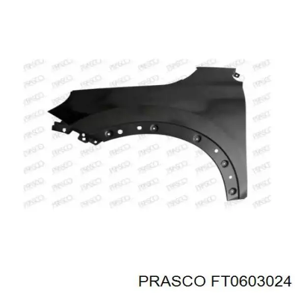 1704657 VAN Wezel Pára-lama dianteiro esquerdo