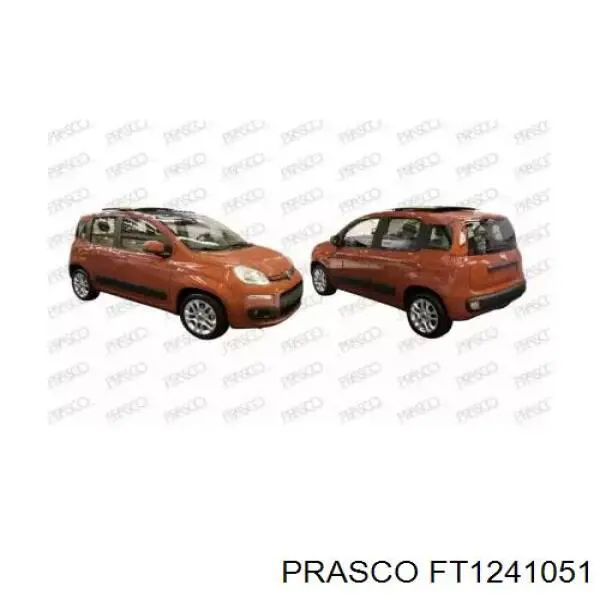 735537016 Fiat/Alfa/Lancia pára-choque traseiro