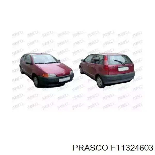 Фара правая FT1324603 Prasco