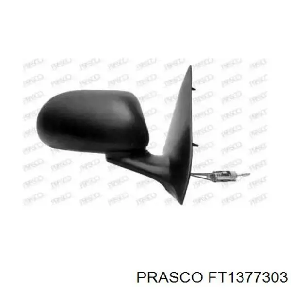 Правое зеркало 735247429 Fiat/Alfa/Lancia