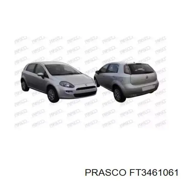 Бампер задний Polcar 30369611
