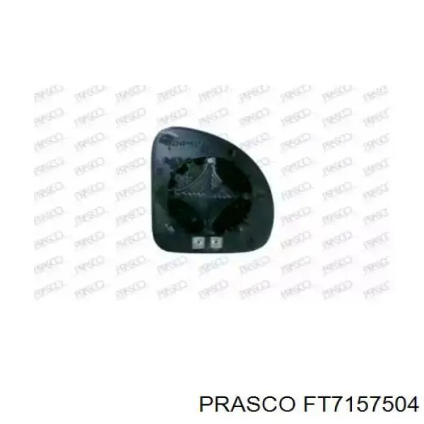 Стекло левого зеркала заднего вида 71715693 Fiat/Alfa/Lancia