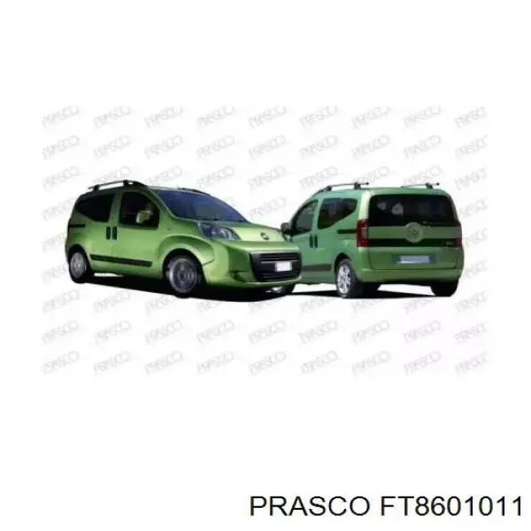 1609861480 Peugeot/Citroen pára-choque dianteiro