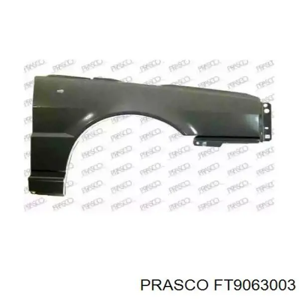  Pára-lama dianteiro esquerdo Fiat Fiorino сaixa (146 Uno) (1988 - 2001) 