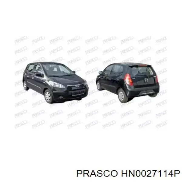 Espelho de retrovisão esquerdo para Hyundai I10 (PA)