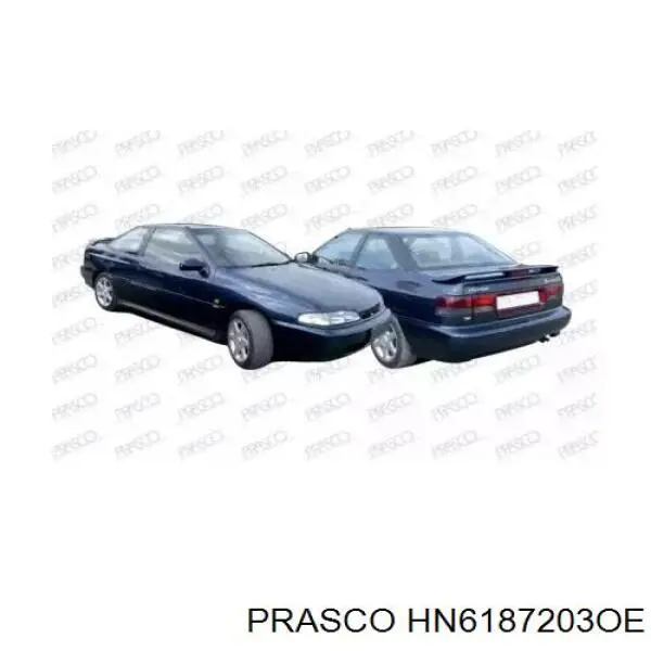 Наружное зеркало правое Hyundai Coupe I купе (RD) (1996 - 2002) цена, от 30.02 USD