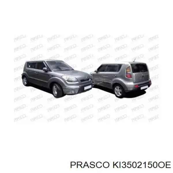 Задний бампер 866112K150 Hyundai/Kia