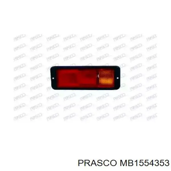 Фонарь заднего бампера правый Prasco MB1554353