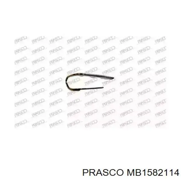 Ресничка (накладка) левой фары Prasco MB1582114