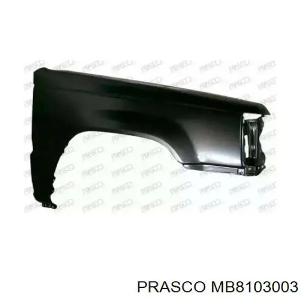 Переднее правое крыло на Mitsubishi L 200 II K4T