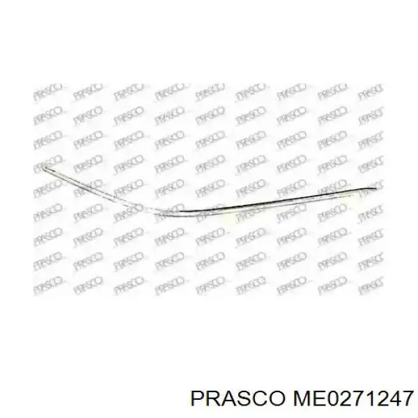 ME0271247 Prasco молдинг бампера переднего правый