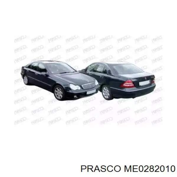 Купить A20388002239744 Mercedes Решетка радиатора