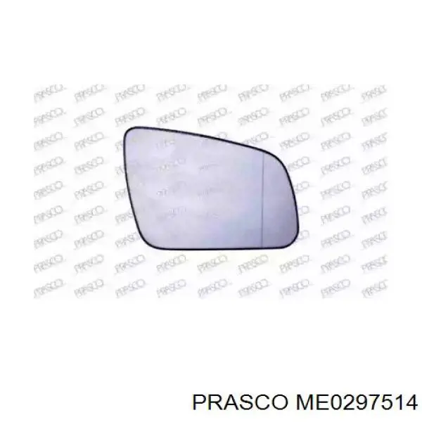 Cristal De Espejo Retrovisor Exterior Izquierdo ME0297514 Prasco