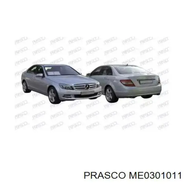 2048805340 Mercedes pára-choque dianteiro