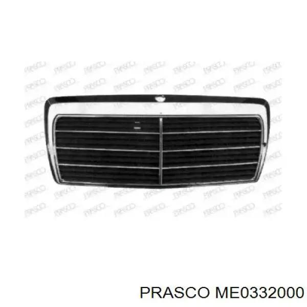 Panal de radiador ME0332000 Prasco