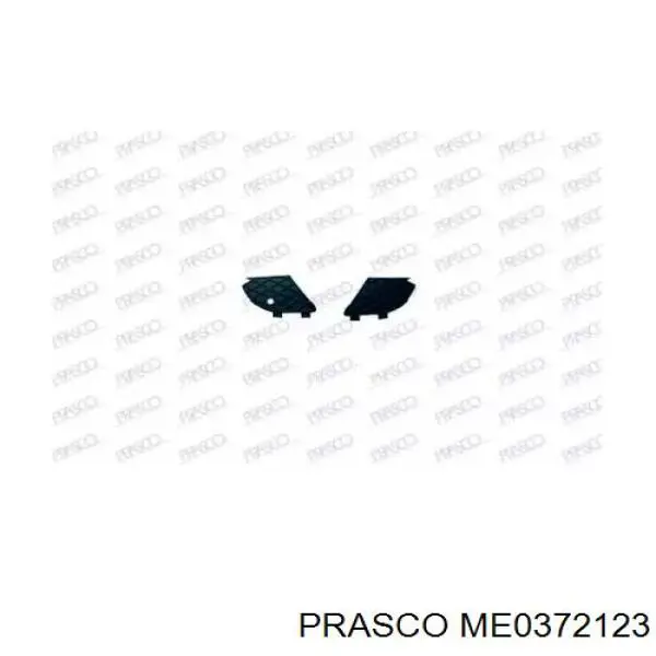 ME0372123 Prasco заглушка (решетка противотуманных фар бампера переднего правая)