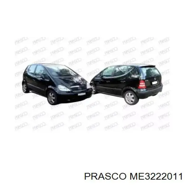 Решетка радиатора ME3222011 Prasco