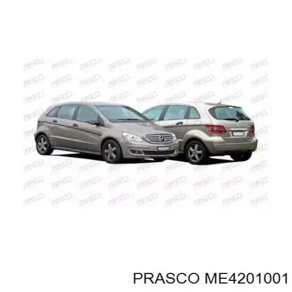 Передний бампер PBZ04056BA Signeda