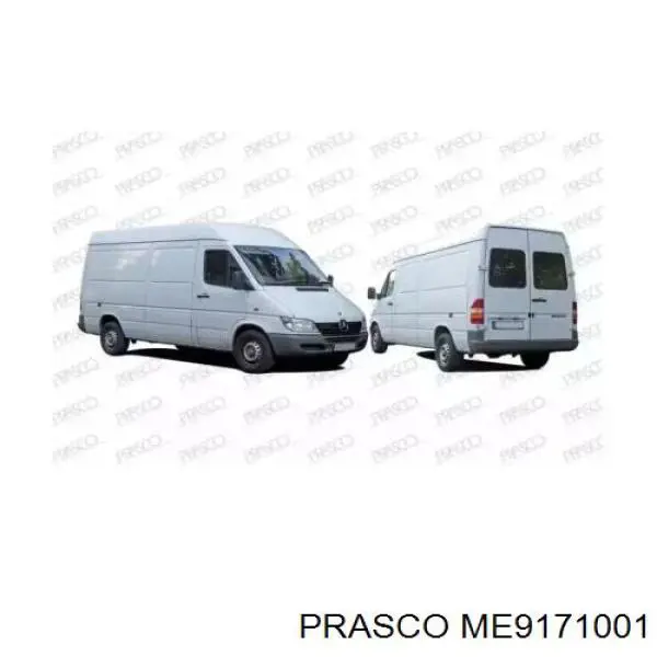 Бампер на авто Mercedes Sprinter I 2-t автобус (901, 902) (1995 - 2006) цена, от 66.56 USD
