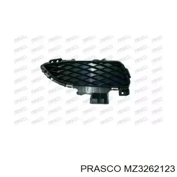 Заглушка (решетка) противотуманных фар бампера переднего правая Prasco MZ3262123