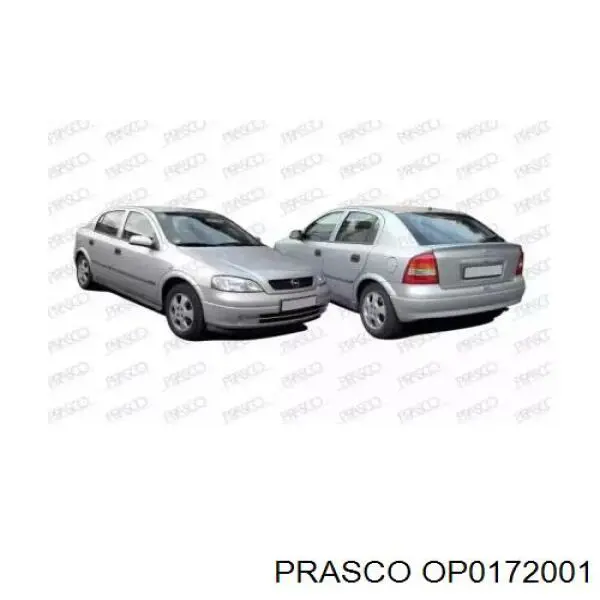 Решетка радиатора OP0172001 Prasco