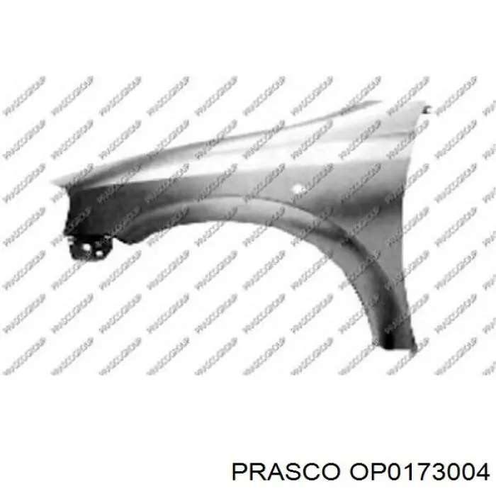 Крыло переднее левое OP0173004 Prasco