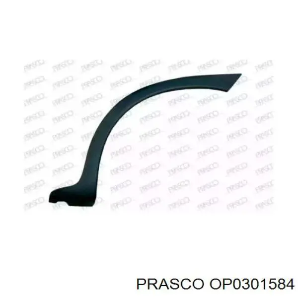 Расширитель (накладка) арки заднего крыла левый Prasco OP0301584