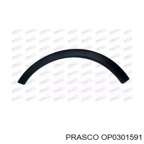 Расширитель (накладка) арки переднего крыла правый Prasco OP0301591