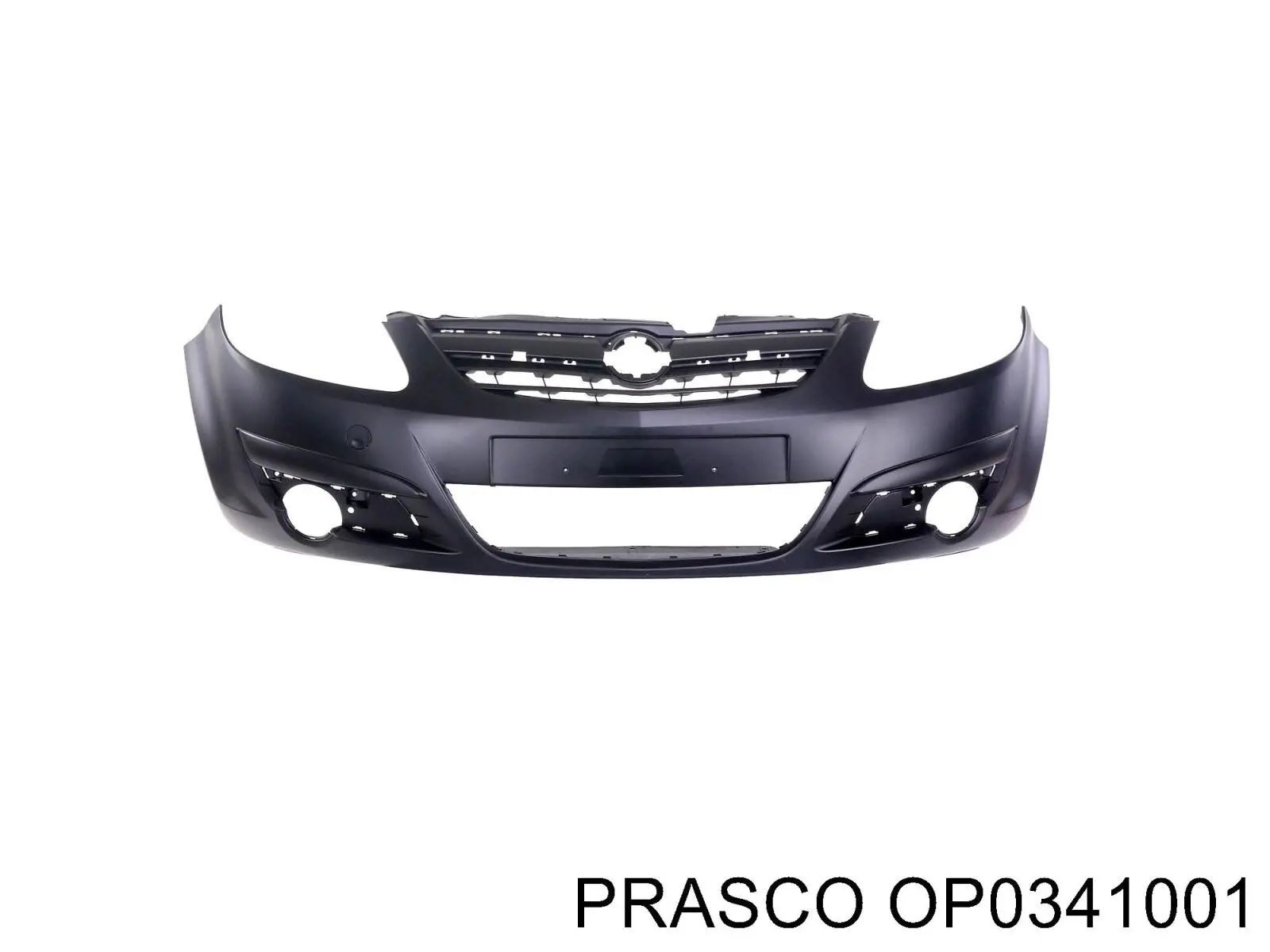 OP0341001 Prasco передний бампер