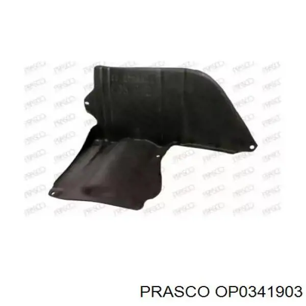 Защита двигателя правая Prasco OP0341903