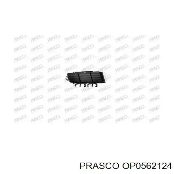 Решетка бампера переднего левая Prasco OP0562124