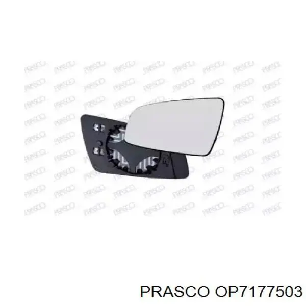 OP7177503 Prasco зеркальный элемент зеркала заднего вида правого