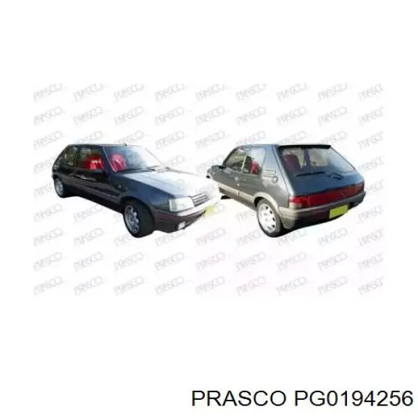  Фонарь задний левый Peugeot 205 1