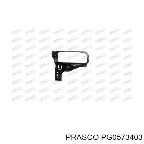 Soporte de radiador derecha (panel de montaje para foco) PG0573403 Prasco